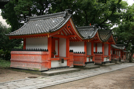 住吉大社祠 大阪，日本