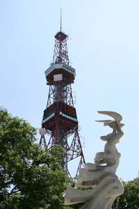 塔式建筑，在日本的札幌电视