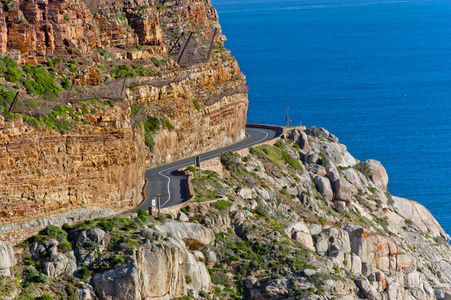 美丽的山道路