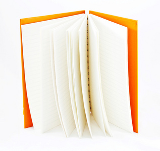 橙色笔记本