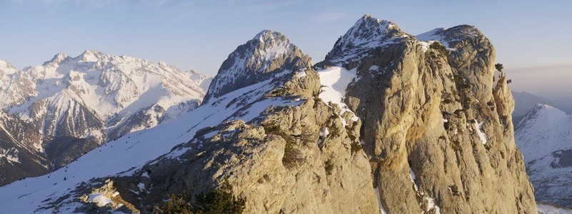 冬季山景