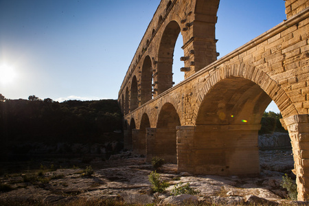 pont du gard，朗格多克鲁西永，法国