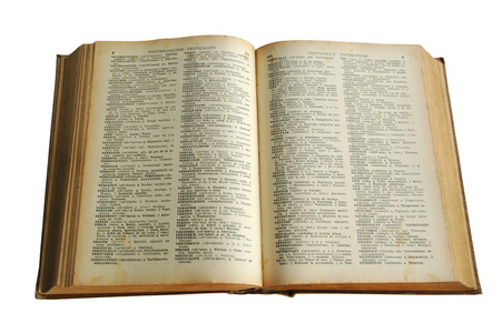 旧古董字典
