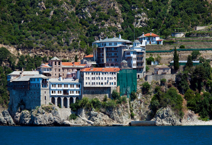 grigoriou 修道院 圣山半岛 阿索斯山 chalkidiki 希腊