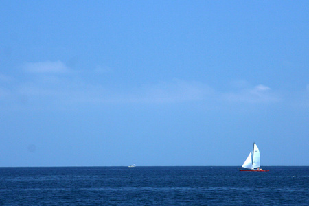 帆船西表岛岛 冲绳岛 日本