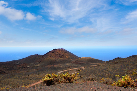 泰内吉亚在 la palma 金丝雀岛