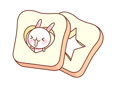 兔和面包