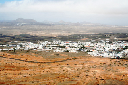 村的德里在兰萨罗特岛，加那利群岛