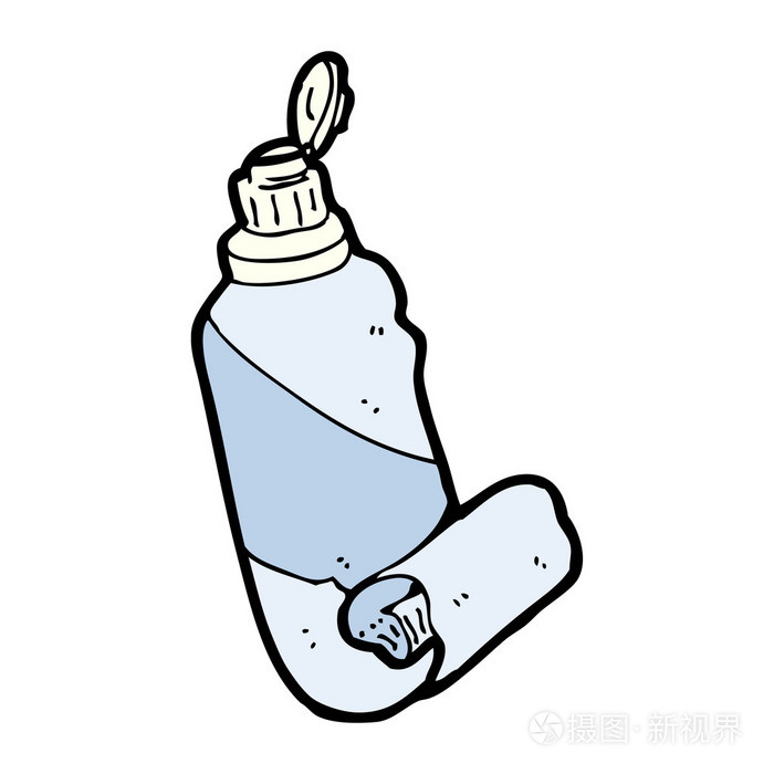 卡通牙膏