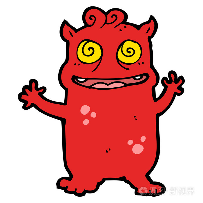 红色的怪物