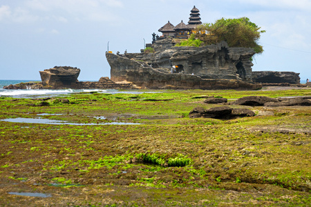 丹那拉打很多寺庙，巴厘岛，印度尼西亚