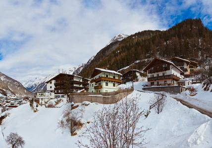 高山滑雪度假村 solden 奥地利