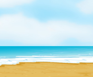 海洋和沙滩