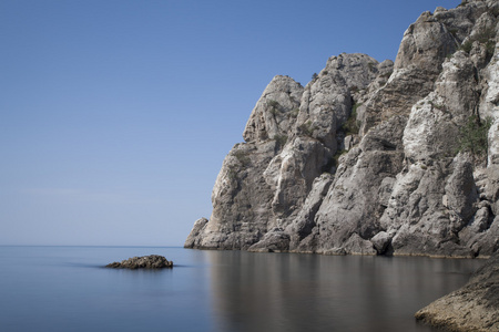 夏天海的风景