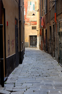 热那亚，意大利的街