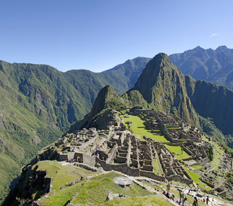 历史保护区的马丘比丘。秘鲁