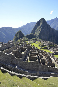 历史保护区的马丘比丘。秘鲁