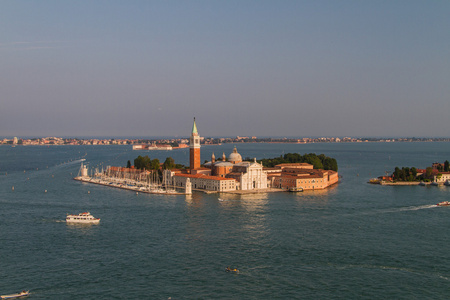 圣圣乔治岛，威尼斯，意大利的视图