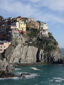 manarola 沿海村