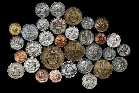 南美洲中部加勒比硬币