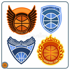 篮球徽章图片