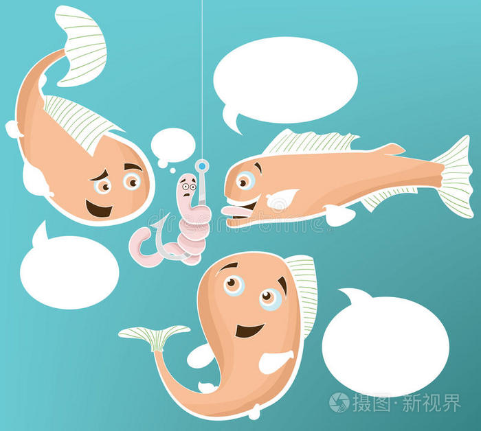 一群鱼虫