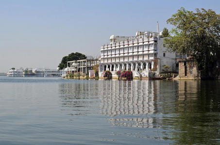 印度拉贾斯坦邦乌代布尔和皮科拉湖