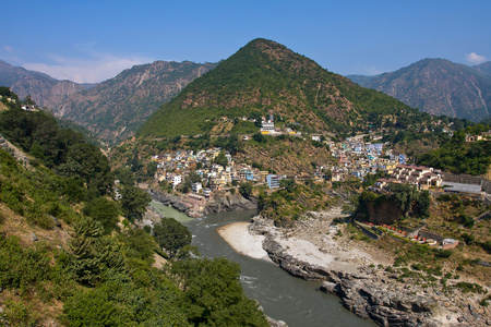 devprayag，内布拉斯加州印度