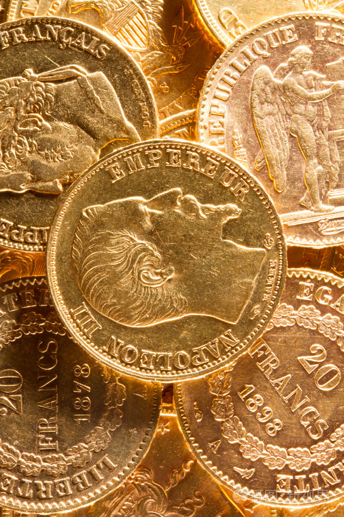 二十法国法郎硬币