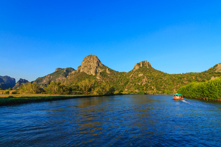 泰国华欣的山崩地貌景观图片