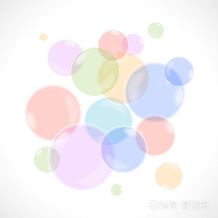 彩虹泡泡