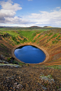 kerid 火山口