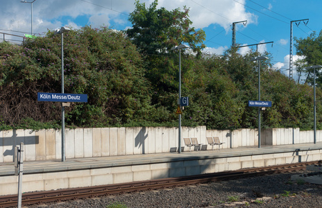 科隆道依茨铁路站图片