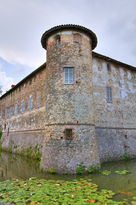 lisignano 的城堡。艾米利亚罗马涅。意大利