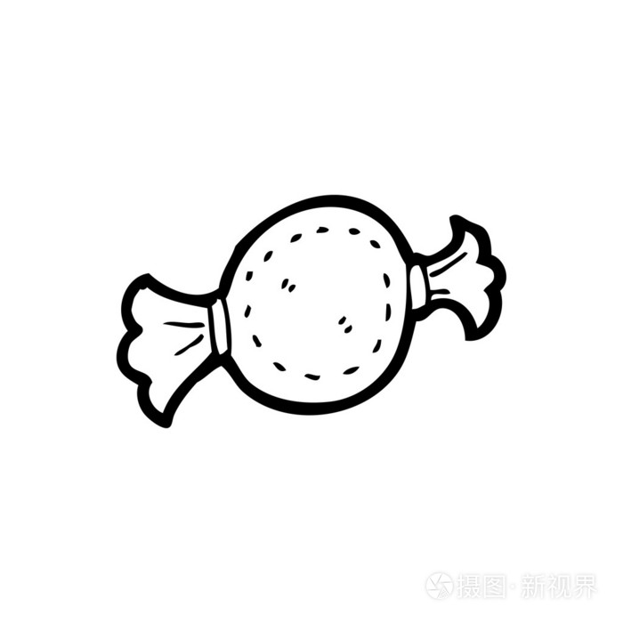 糖果可爱卡通插画-正版商用图片1bct7c-摄图新视界