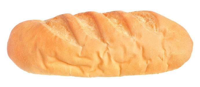 孤立的完整长面包