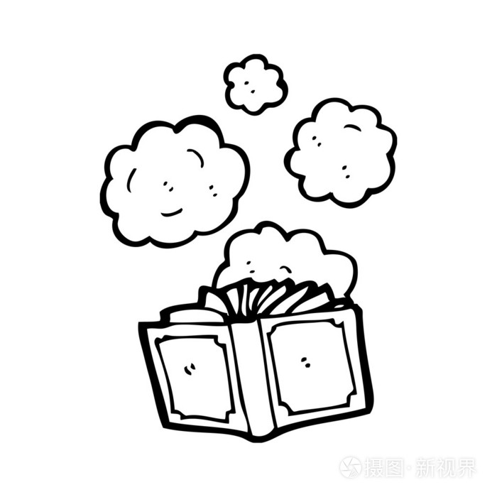 满是灰尘的老书