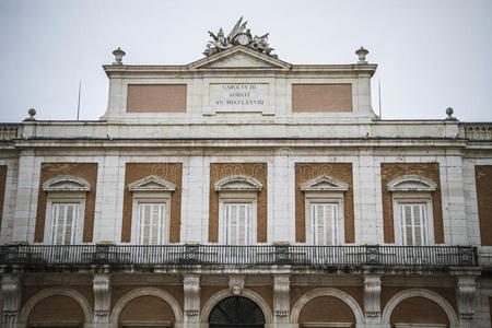 西班牙马德里阿兰朱埃斯宏伟的宫殿