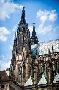 布拉格城堡圣维特大教堂
