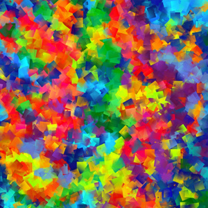抽象彩虹炫彩几何图案背景图 2
