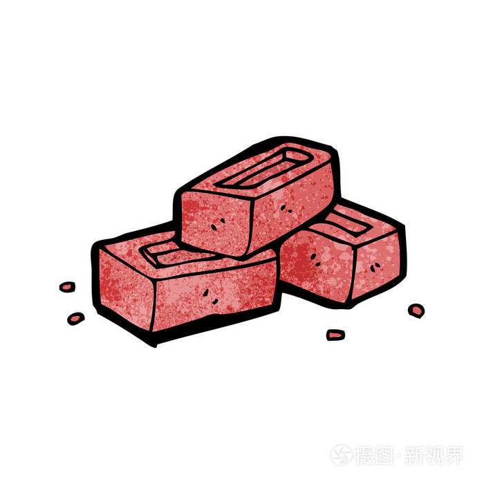 卡通砖
