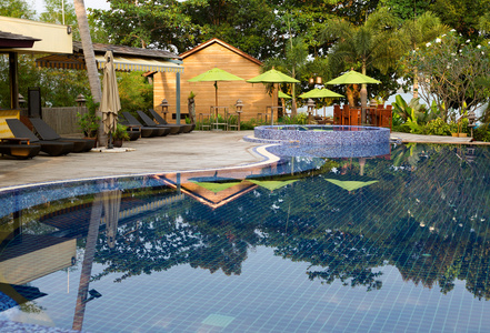游泳池 泰国