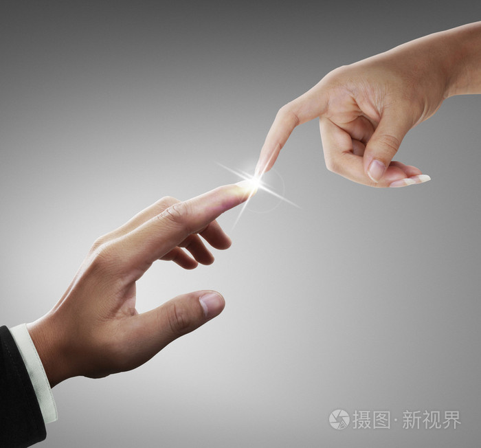 伸手为大手的人