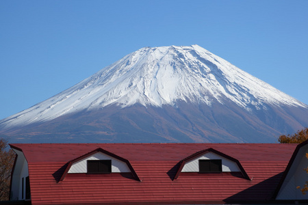 富士山的微笑