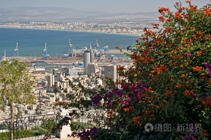 港口城市海法以色列