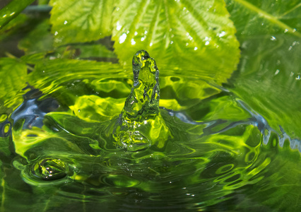 雨水的拖放