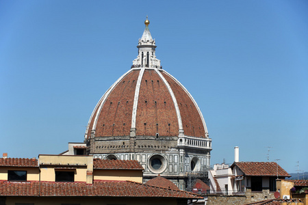 佛罗伦萨的穹顶的圣玛丽亚大教堂圣母百花