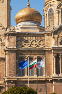 保加利亚与欧洲联盟的标志图片