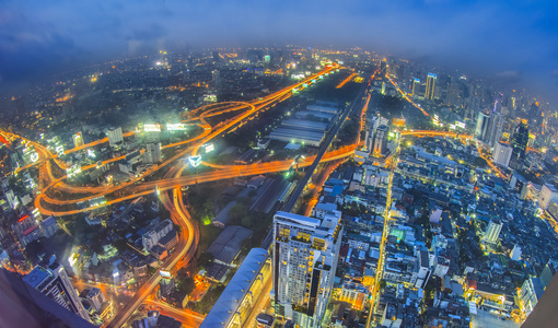 曼谷城市夜景