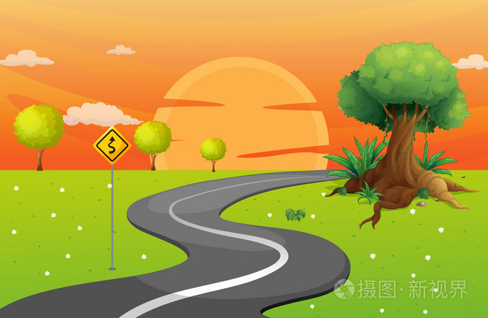 蜿蜒的路